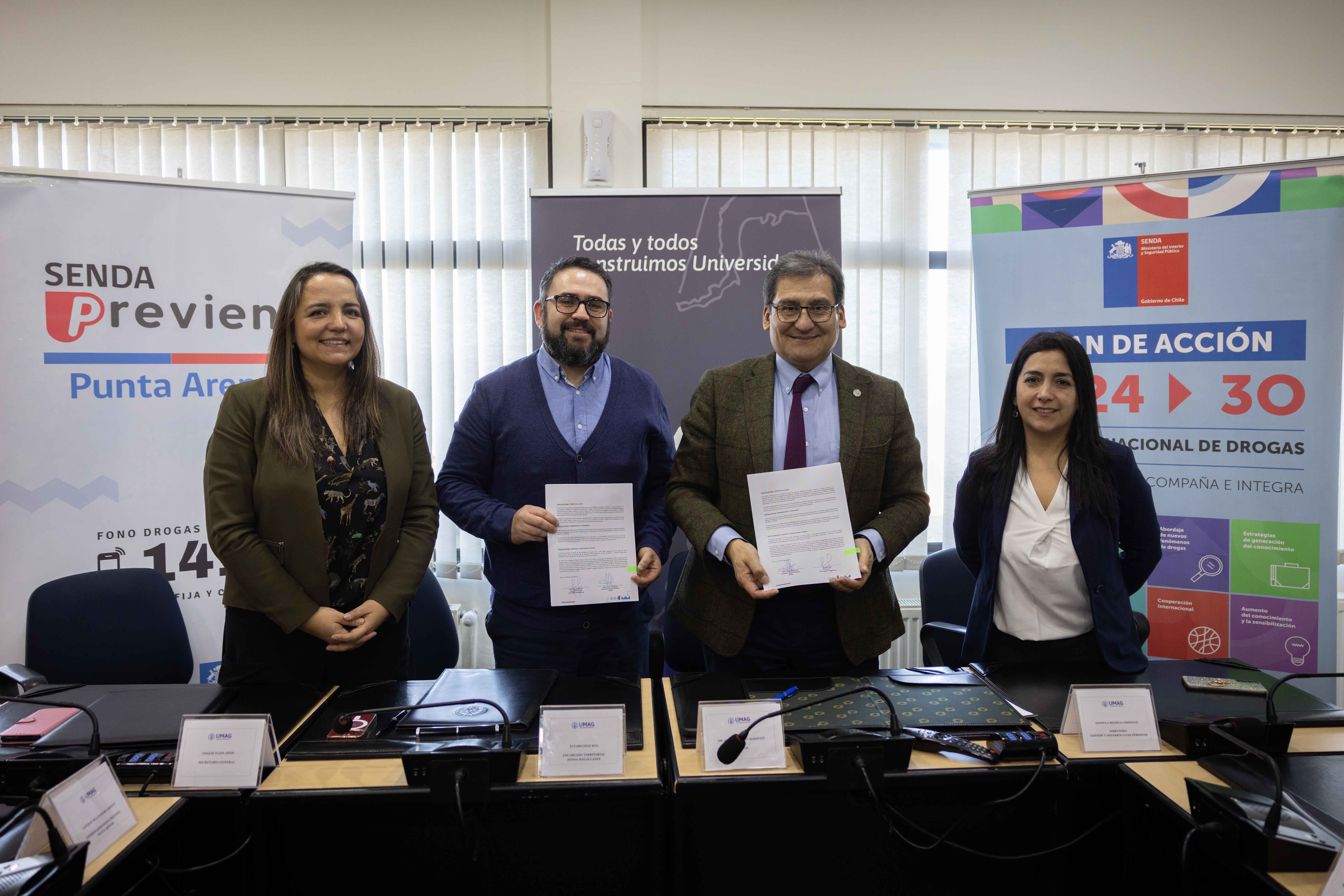 UMAG implementará programa de prevención del consumo de alcohol y drogas dirigido a funcionarios