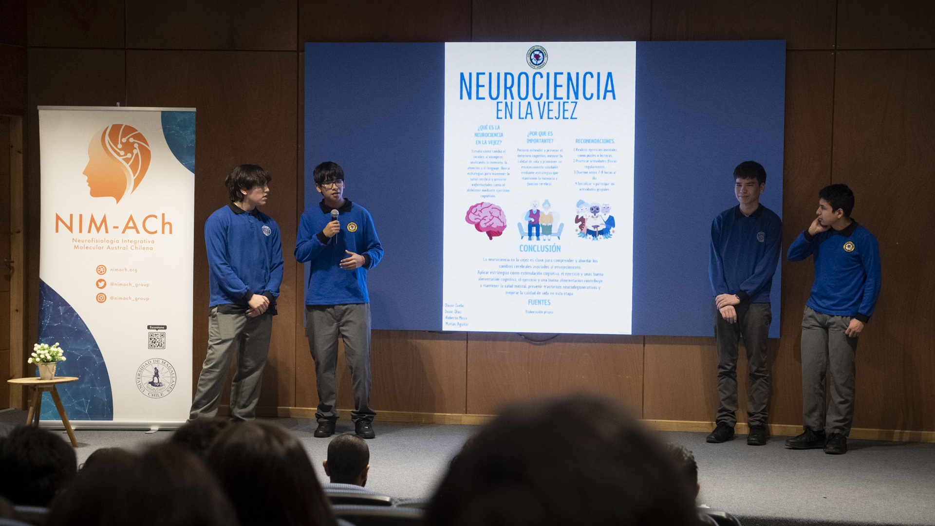 Seminario “Mentes del Fin del Mundo” conectó la neurociencia con la juventud de Magallanes