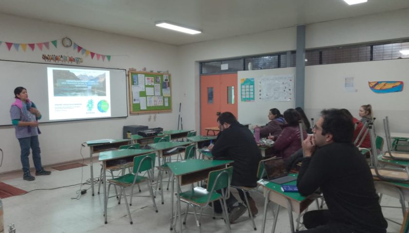 Docentes de Aysén se reúnen en nueva jornada del Encuentro de Comunidades ICEC