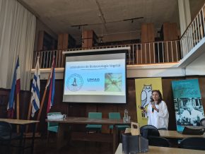 Académica UMAG expuso en simposio internacional sobre microbiología ambiental en Uruguay