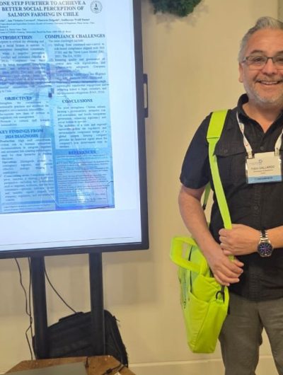 Investigador UMAG presenta avance en innovador programa de regulación ambiental en la salmonicultura chilena