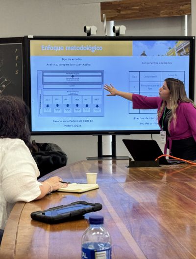 Académica de la Facultad de Cs. Económicas y Jurídicas presentó investigación en Congreso Internacional de Costos
