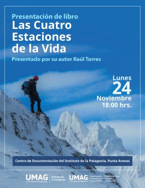 Autor ushuaiense Raúl Torres compartirá en la UMAG su mirada íntima del paisaje austral