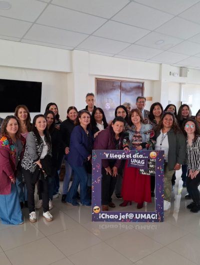 Cariñosa despedida recibe funcionaria de la UMAG al acogerse a jubilación