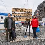 Rector y vicerrectora de Investigación conocieron el trabajo del INACh en base Escudero de la Antártica