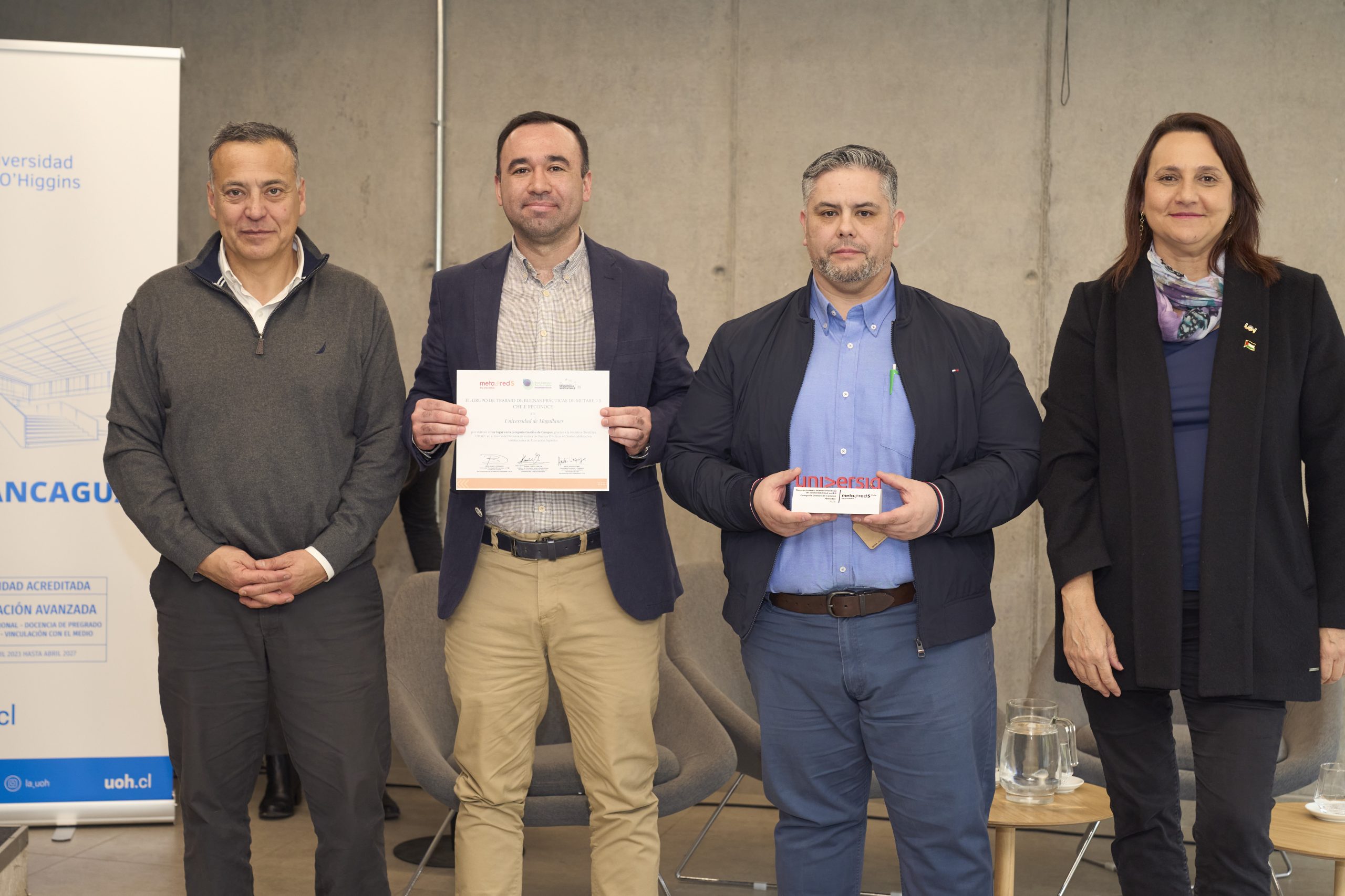 Reconocen a la Universidad de Magallanes por buenas prácticas de sustentabilidad