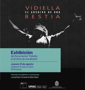 Académico e investigador teatral de la Pontificia Universidad Católica dictará charlas y mostrará documental sobre Tomás Vidiella en la UMAG