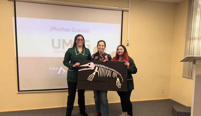 Estudiantes de Pedagogía en Educación Parvularia de la UMAG combinan arte y ciencia para enseñar sobre Paleontología
