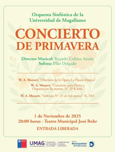 Orquesta Sinfónica de la UMAG ofrecerá Concierto de Primavera