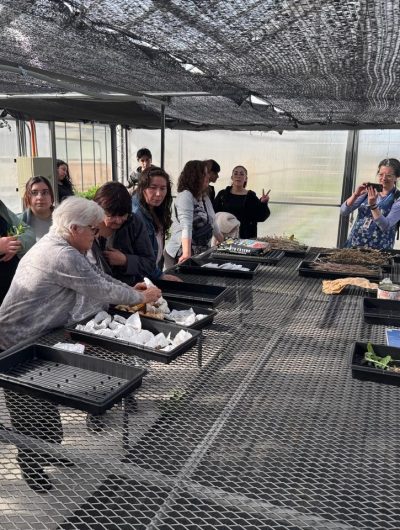 Zunilda Lepín, Tesoro Humano Vivo, compartió su experiencia y legado de saberes en el Centro Hortícola UMAG