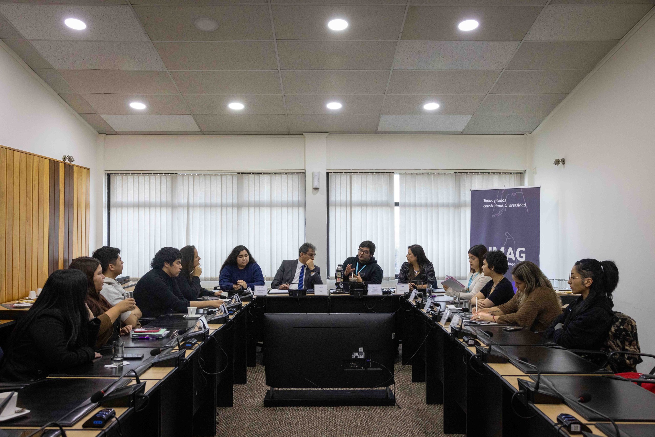 Rector y Federación de Estudiantes fortalecen trabajo conjunto y vinculación con la comunidad
