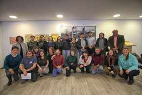 Delegación de la UMAG llevó su modelo de residencias de Arte y Ciencia a la Universidad de Aysén