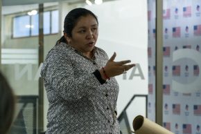 Vicepresidenta de la Mujer en la CUT orienta debate sobre equidad y protección laboral en la UMAG