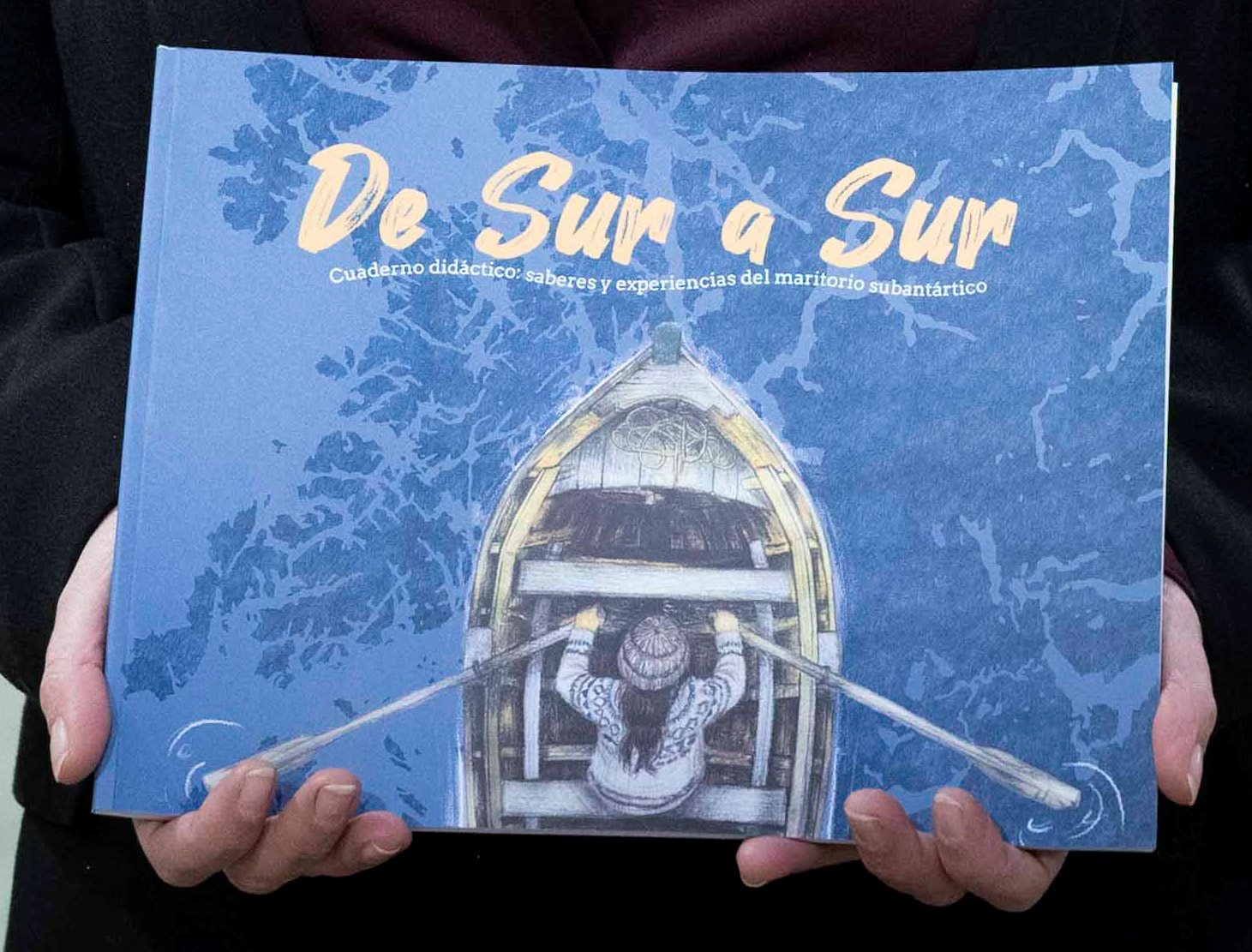 Presentan primer cuaderno didáctico con sello territorial para el maritorio subantártico