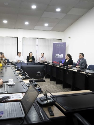 Candidatos participaron de sorteo para las actividades comunicacionales de las elecciones a Rectoría