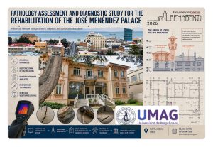 Investigadoras y egresados de Ingeniería participaron en Congreso Internacional con investigación sobre Palacio “José Menéndez”