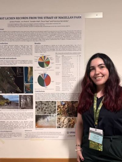 Desde Magallanes al mundo: investigación sobre líquenes llega a simposio internacional
