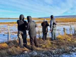 Estudiantes de Turismo Sostenible participaron en Censo Neotropical de Aves Acuáticas en Magallanes