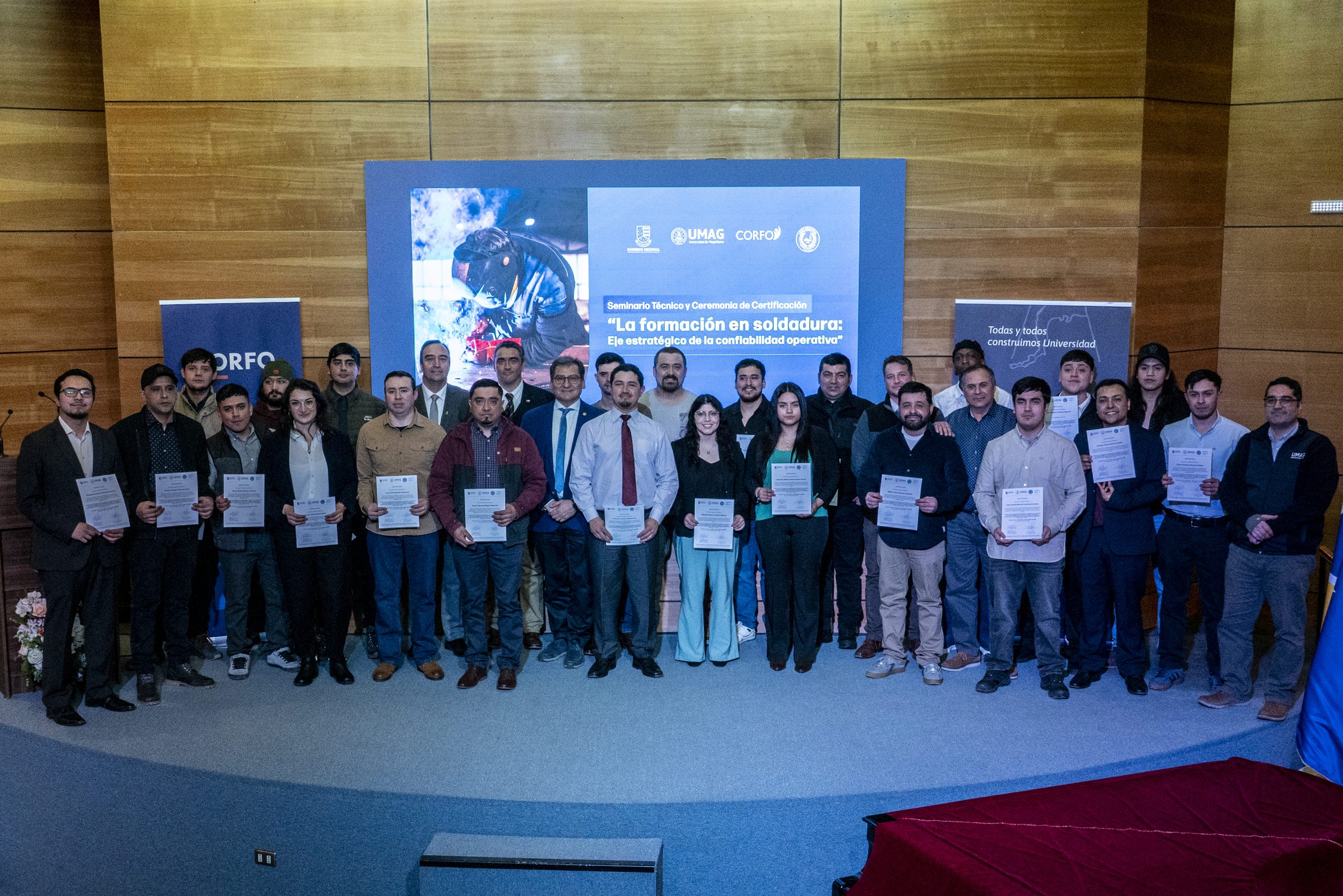 Trabajadores y trabajadoras se certifican en soldadura especializada bajo normativa ASME
