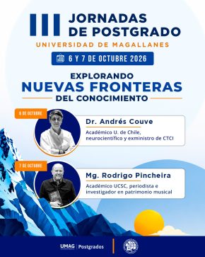 Neurociencia, Inteligencia Artificial y Música Popular serán los temas que marcarán las III Jornadas de Postgrado UMAG