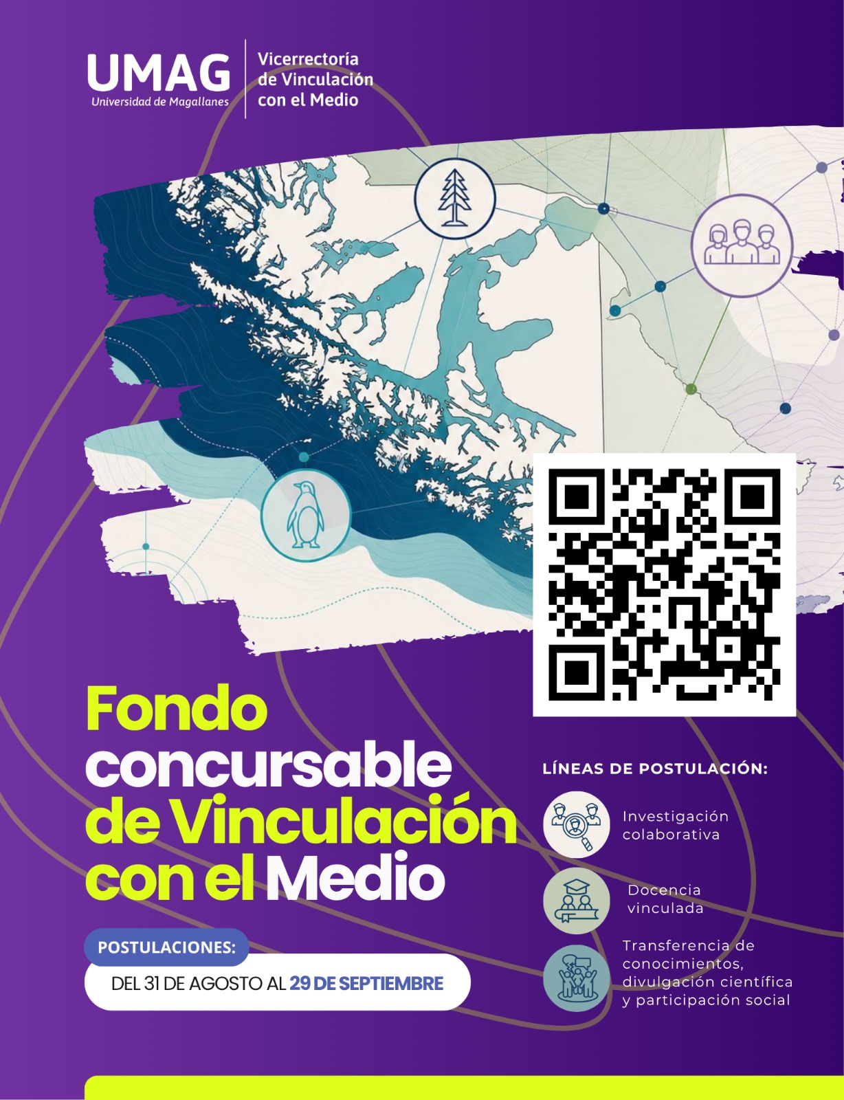 UMAG realizó el lanzamiento del Fondo Concursable de Vinculación con el Medio 2026 y extendió sus plazos de postulación