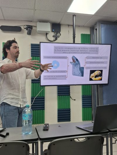 Estudiante de postgrado amplía sus competencias en investigación de mamíferos marinos durante estancia en México