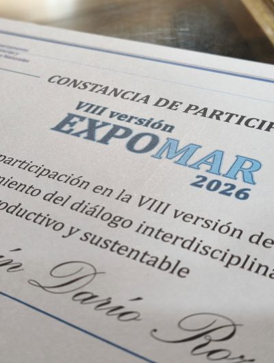 Reconocen a estudiantes de Biología Marina por su aporte a la VIII versión de EXPOMAR 2026
