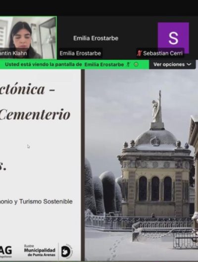 Investigadoras destacan valor patrimonial del Cementerio Sara Braun en Congreso Binacional de Arquitectura en Patagonia
